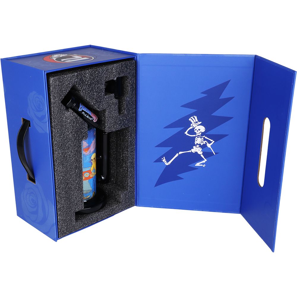 Grateful Dead x Pulsar Inside Print Water Pipe - 8.5" / 14mm F / Deadhead Dorm - Image 5