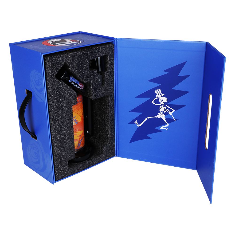 Grateful Dead x Pulsar Inside Print Water Pipe - 8.5" / 14mm F / Sunset Dance - Image 6