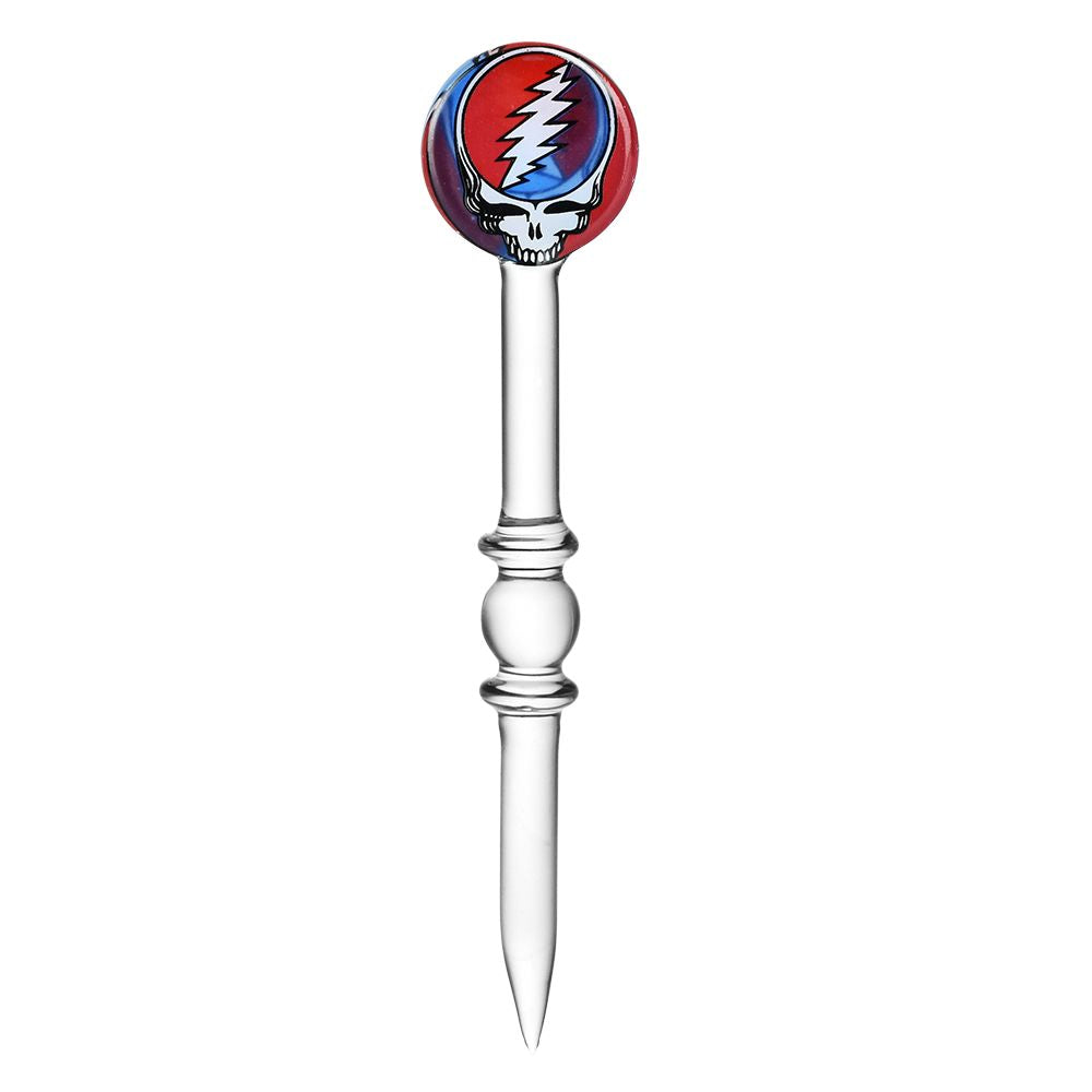 Grateful Dead x Pulsar Lightning Bell Dab Rig Set - 7.5" / 14mm F - Image 8