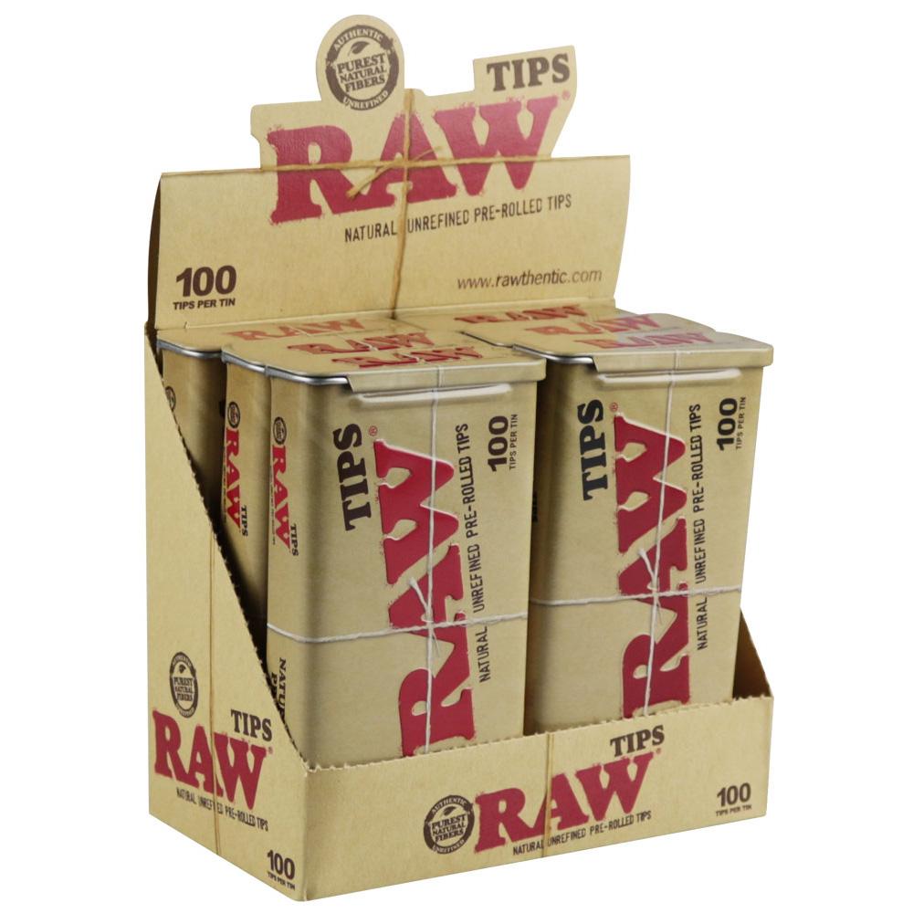 Raw Pre-Rolled Tips Tin - Image 2