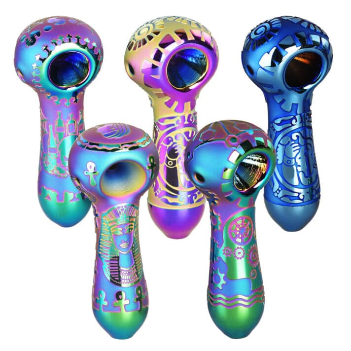 Geo Neo Spoon Pipe - 4"/ 5pcs