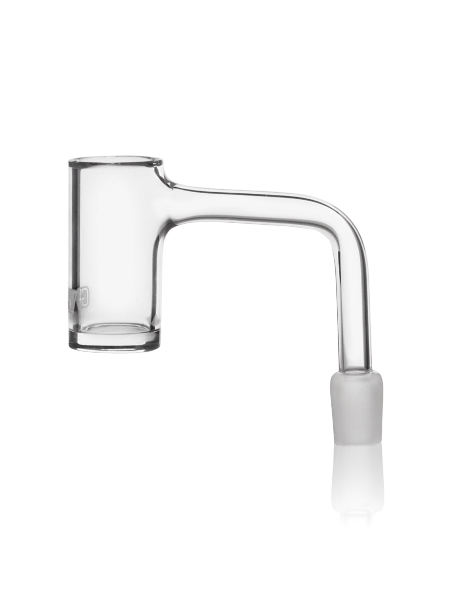 GRAV® 14mm 90deg Seamless Long Neck Quartz Banger - Image 3