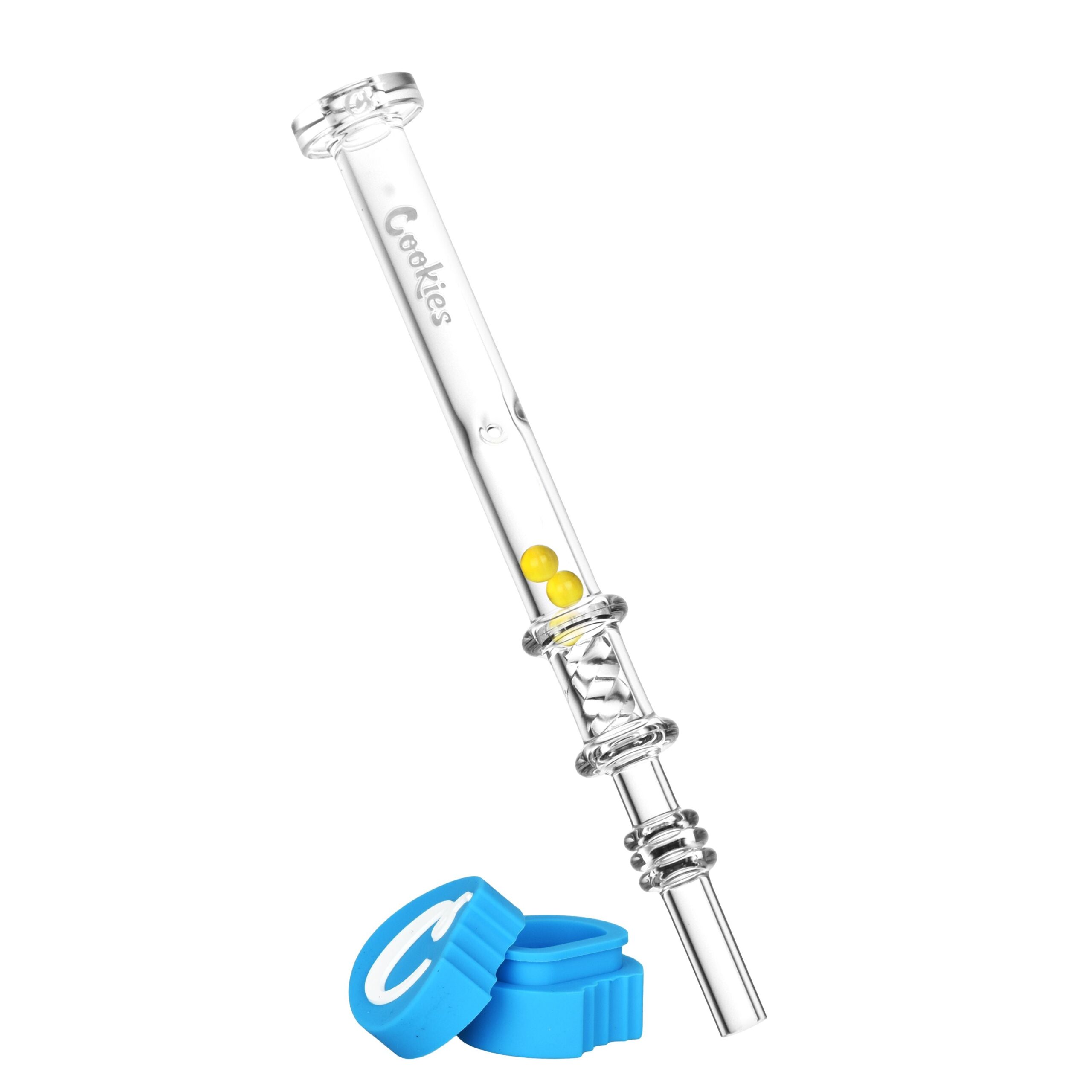 Cookies Honey Twist Glass Dab Straw w/ Integrated Tip - Image 2
