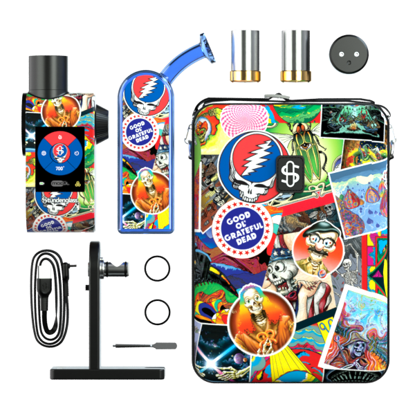 Grateful Dead Modul + Dok Deluxe Travel Set - Legacy Patchwork - Image 10