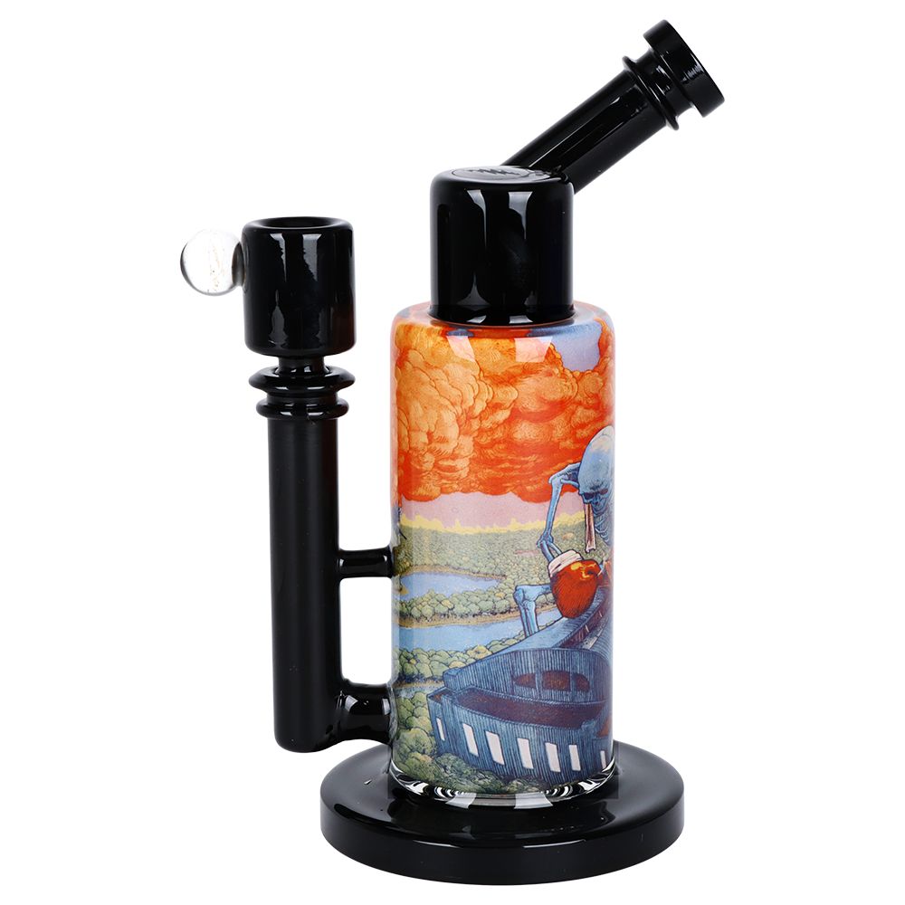 Grateful Dead x Pulsar Inside Print Water Pipe - 8.5" / 14mm F / Boxer - Image 4