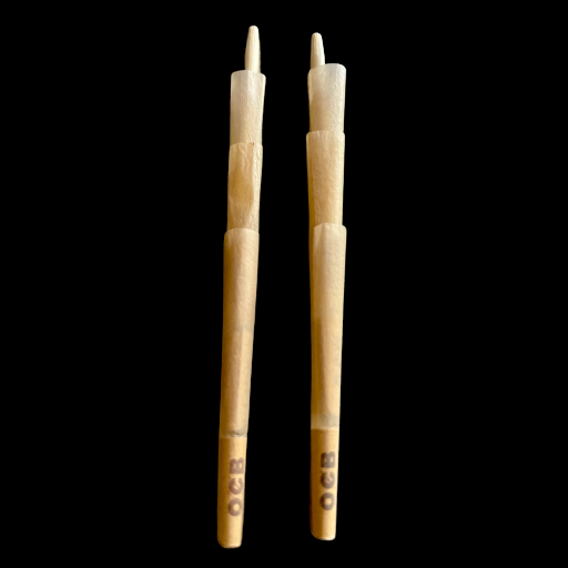 Unbleached OCB Virgin 1.25 1 1/4" Size Natural Rolling 6 Cones Pack